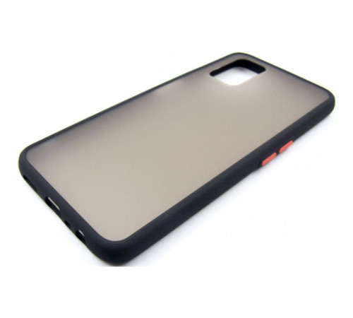 Чохол до мобільного телефона Dengos Matt OPPO A52/A72, black (DG-TPU-MATT-51) (DG-TPU-MATT-51)