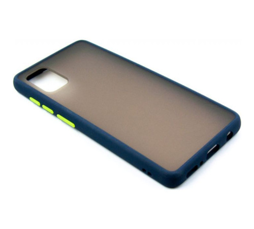 Чохол до мобільного телефона Dengos Matt Samsung Galaxy A41, blue (DG-TPU-MATT-43) (DG-TPU-MATT-43)