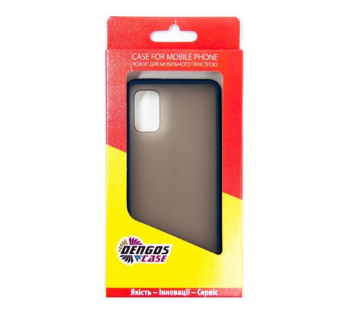 Чохол до мобільного телефона Dengos Matt Samsung Galaxy A41, blue (DG-TPU-MATT-43) (DG-TPU-MATT-43)