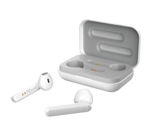 Навушники Trust Primo Touch True Wireless Mic White (23783)