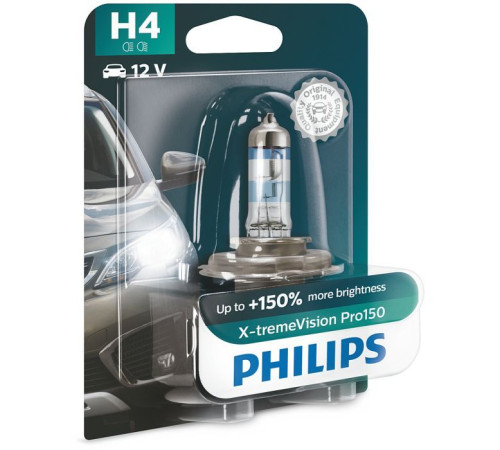 Автолампа Philips галогенова 60/55W (12342XVPB1)