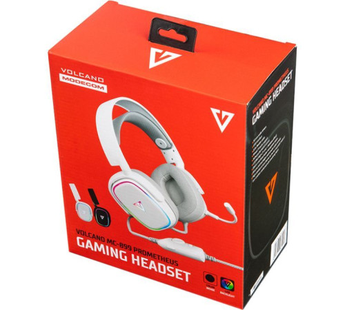 Навушники Modecom Volcano RGB Prometheus 7.1 USB White (S-MC-899-PROMETHEUS-200)