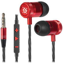 Наушники Defender Pollaxe Black-Red (64453)