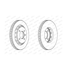 Гальмівний диск FERODO DDF1365