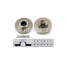 Тормозной диск Nipparts J3309000