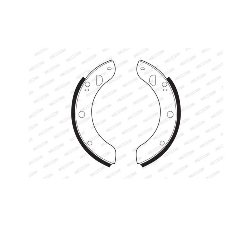 Гальмівні колодки FERODO FSB374R