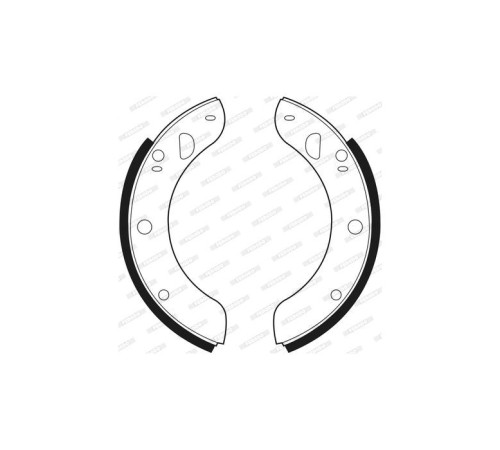 Гальмівні колодки FERODO FSB374R