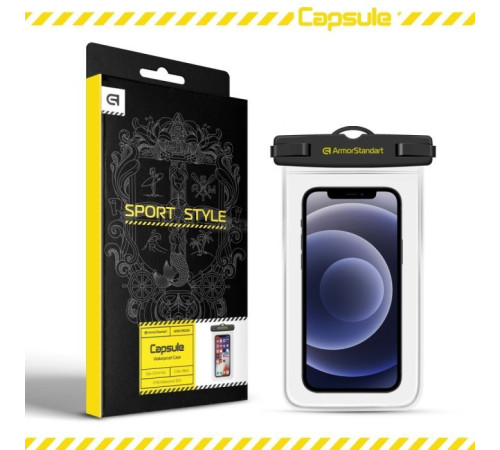 Чохол до мобільного телефона Armorstandart Capsule Waterproof Case Black (ARM59233)
