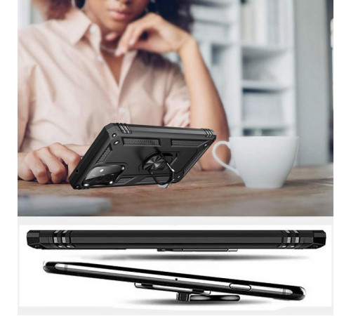 Чохол до мобільного телефона BeCover Military Samsung Galaxy A72 SM-A725 Black (706061)