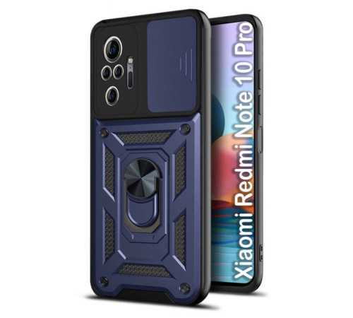 Чохол до мобільного телефона BeCover Military Xiaomi Redmi Note 10 Pro Blue (706132)