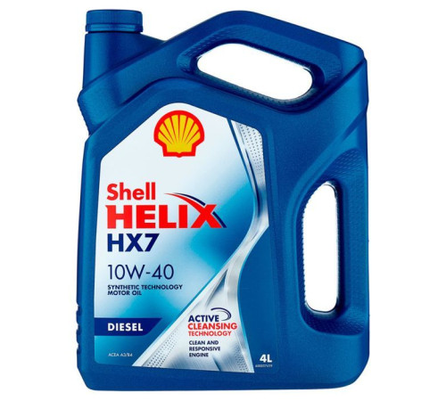Моторное масло Shell Helix HX7 10W40 4л (2110)