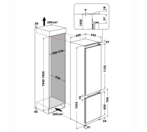 Холодильник Indesit INC20T321EU