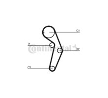 Ремень ГРМ CONTITECH CT1048