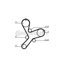 Ремінь ГРМ CONTITECH CT1152