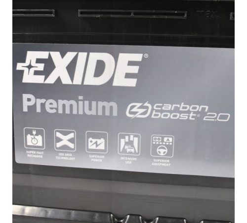 Акумулятор автомобільний EXIDE PREMIUM 100A (EA1000)