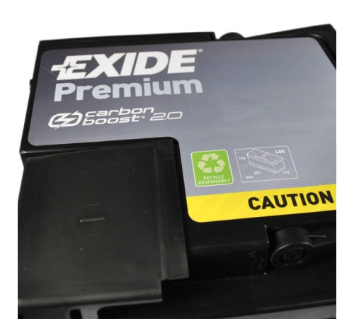 Акумулятор автомобільний EXIDE PREMIUM 100A (EA1000)