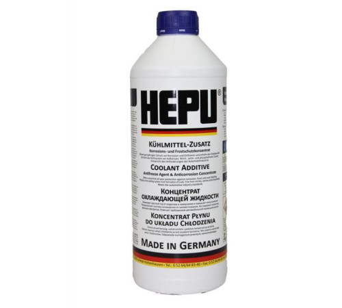 Антифриз HEPU концентрат синій 1,5 л. (HEPU P999)