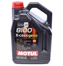 Моторна олива MOTUL 8100 X-cess 5w40 5л (368206)