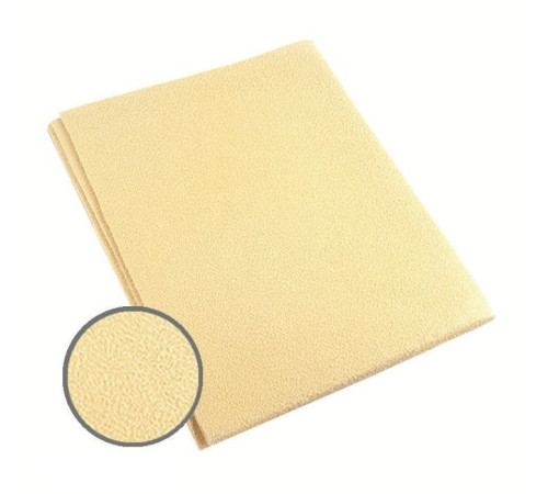 Автомобільна серветка NOWAX штучна замша 40х50 см, жовта (NX65451)