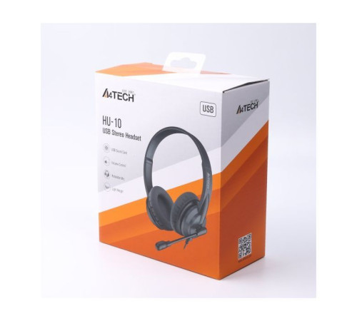 Навушники A4Tech HU-10 Black (4711421965286)