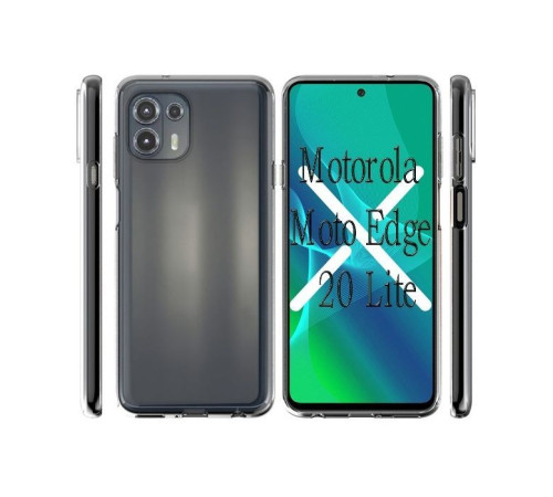 Чохол до мобільного телефона BeCover Moto Edge 20 Lite Transparancy (707431)