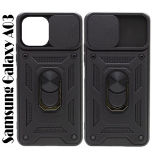 Чохол до мобільного телефона BeCover Military Samsung Galaxy A03 SM-A035 Black (707367)