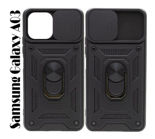 Чохол до мобільного телефона BeCover Military Samsung Galaxy A03 SM-A035 Black (707367)