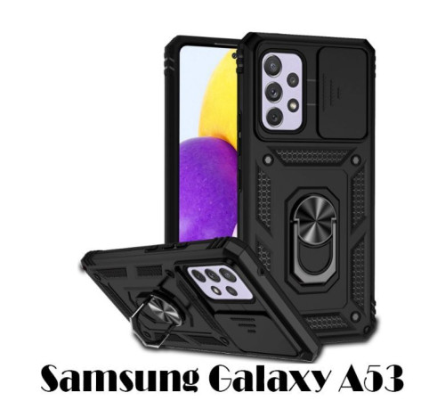 Чохол до мобільного телефона BeCover Military Samsung Galaxy A53 SM-A536 Black (707377)