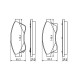 Гальмівні колодки Bosch 0 986 494 433