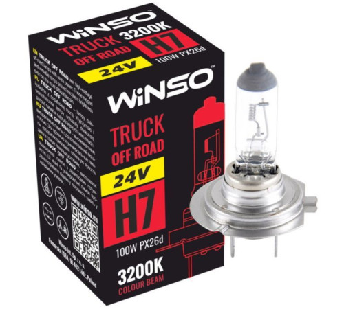 Автолампа WINSO H7 TRUCK OFF ROAD 100W (724710)