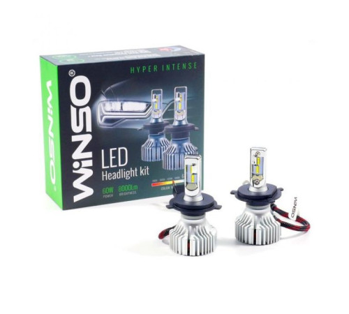 Автолампа WINSO LED H4 12/24V 60Вт 8000Лм. (798400)