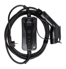 Зарядний пристрій для електромобіля HiSmart Type 1 - Schuko (220V), 16A, 3.6кВт, 1-фазное, 5м (EV200689)