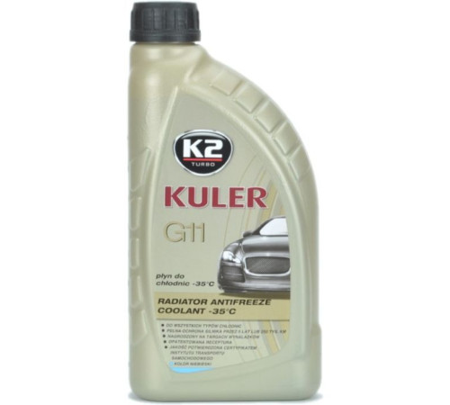 Антифриз K2 KULER -35C 1л BLUE (T201N)