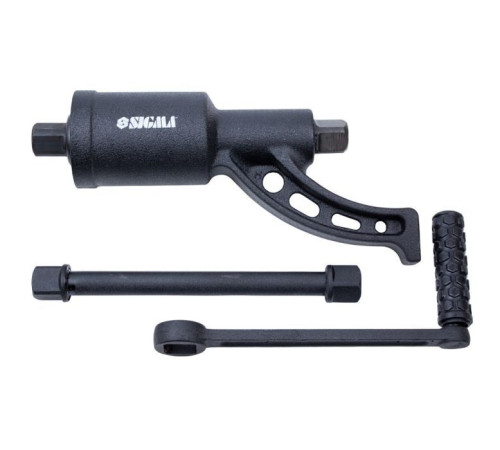 Гайковерт Sigma ручной 350мм, 6800Нм (1:68) с насадками 32, 33мм (6009021)