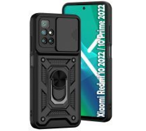 Чохол до мобільного телефона BeCover Military Xiaomi Redmi 10 2022 / 10 Prime 2022 Black (708219)