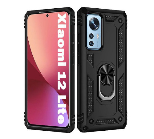 Чохол до мобільного телефона BeCover Military Xiaomi 12 Lite Black (708237)