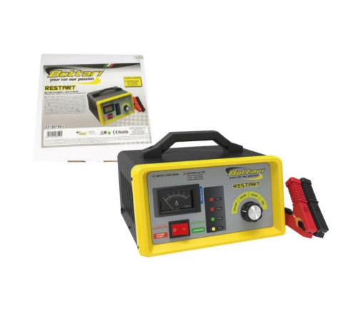 Зарядний пристрій для автомобільного акумулятора Bottari 6V/12V "RESTART" (28112-IS)