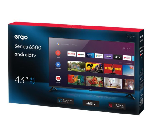Телевізор Ergo 43GUS6500