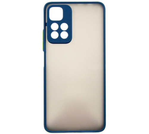 Чохол до мобільного телефона Dengos Matte Xiaomi Redmi Note 11 Pro 5G (blue) (DG-TPU-MATT-115)