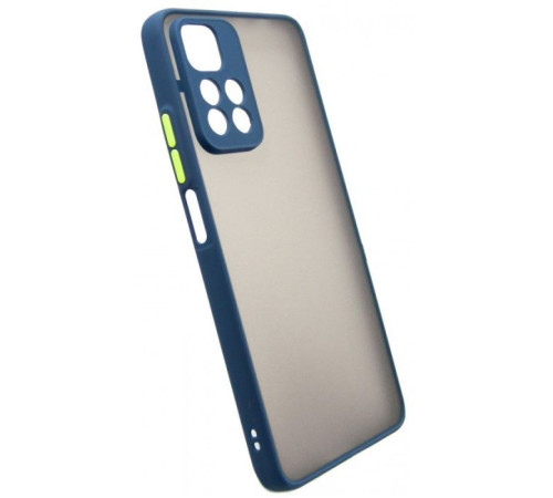 Чохол до мобільного телефона Dengos Matte Xiaomi Redmi Note 11 Pro 5G (blue) (DG-TPU-MATT-115)