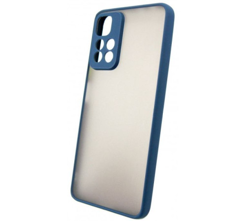 Чохол до мобільного телефона Dengos Matte Xiaomi Redmi Note 11 Pro 5G (blue) (DG-TPU-MATT-115)