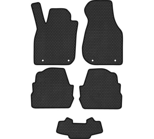 Килимок в салон EVAtech Audi A6 (C5) FWD 1997-2000 2 покоління Se (AU11013CV5AV4RBB)