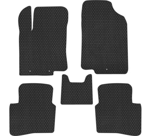 Килимок в салон EVAtech Hyundai Accent (RB) 2010-2017 4 покоління (HY1472CV5LA3RBB)