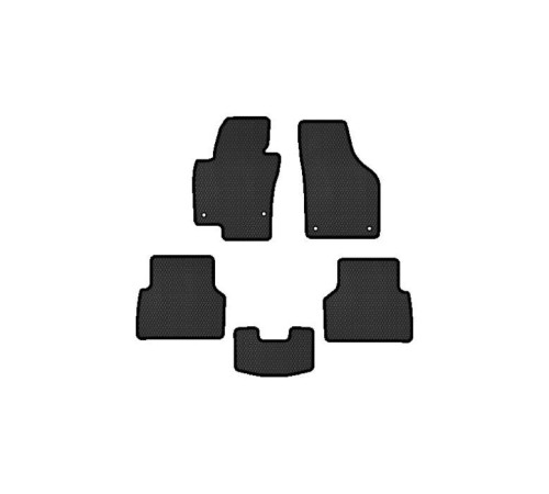 Коврик в салон EVAtech Volkswagen Tiguan (NF) AT 2007-2018 1 поколе (VW32872CZ5AV4RBB)