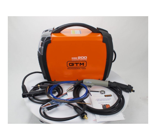 Зварювальний апарат GTM MIG-200ES LED 200A 220В (MIG-200ES LED)