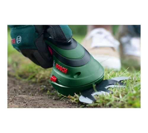 Кущоріз Bosch ISIO, акумуляторний 3.6 V Li 1.5 Ач, ніж 12 см (0.600.833.108)