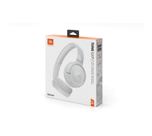 Наушники JBL Tune 520BT White (JBLT520BTWHTEU)