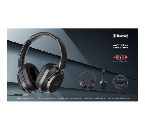 Навушники REAL-EL GD-860 Black