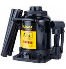 Домкрат Sigma гідравлічний пляшковий низькопрофільний 20т, 185-355мм (6101211)