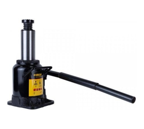 Домкрат Sigma гідравлічний пляшковий низькопрофільний 20т, 185-355мм (6101211)